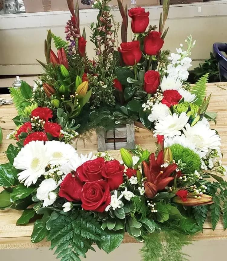 Sympathy Urn Wreath