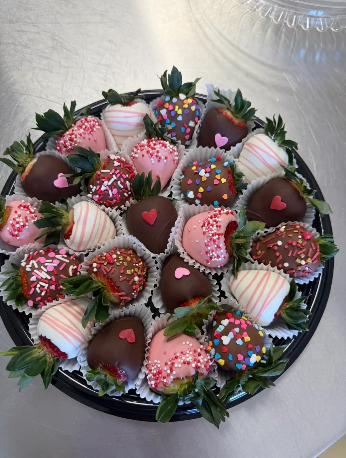 Valentine’s Strawberry Platter