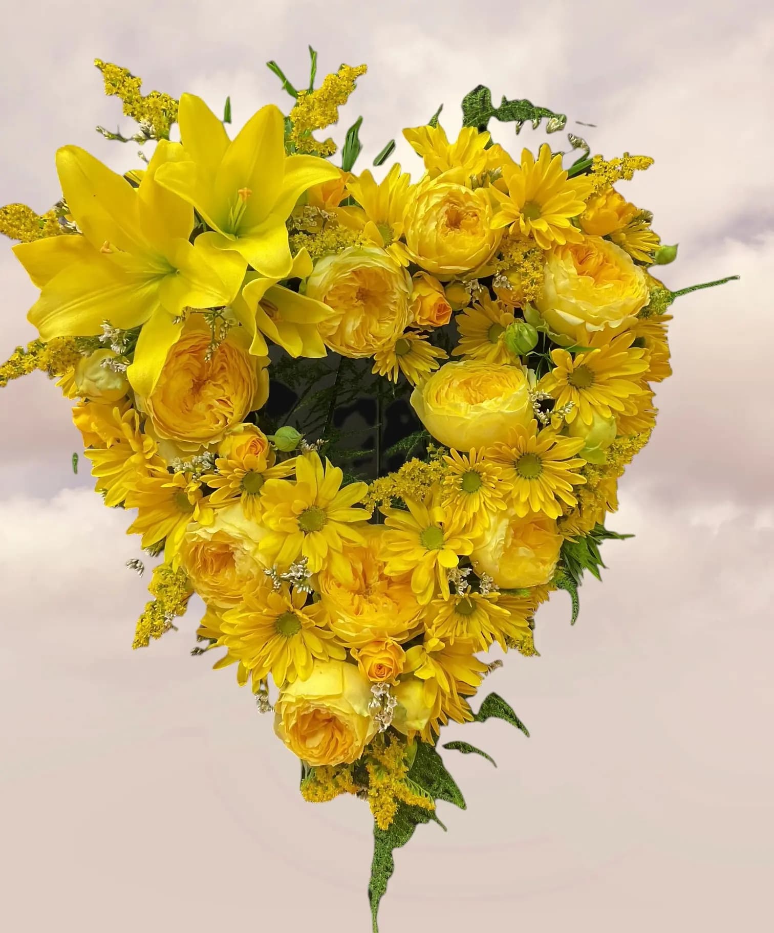 YELLOW HEART TRIBUTE