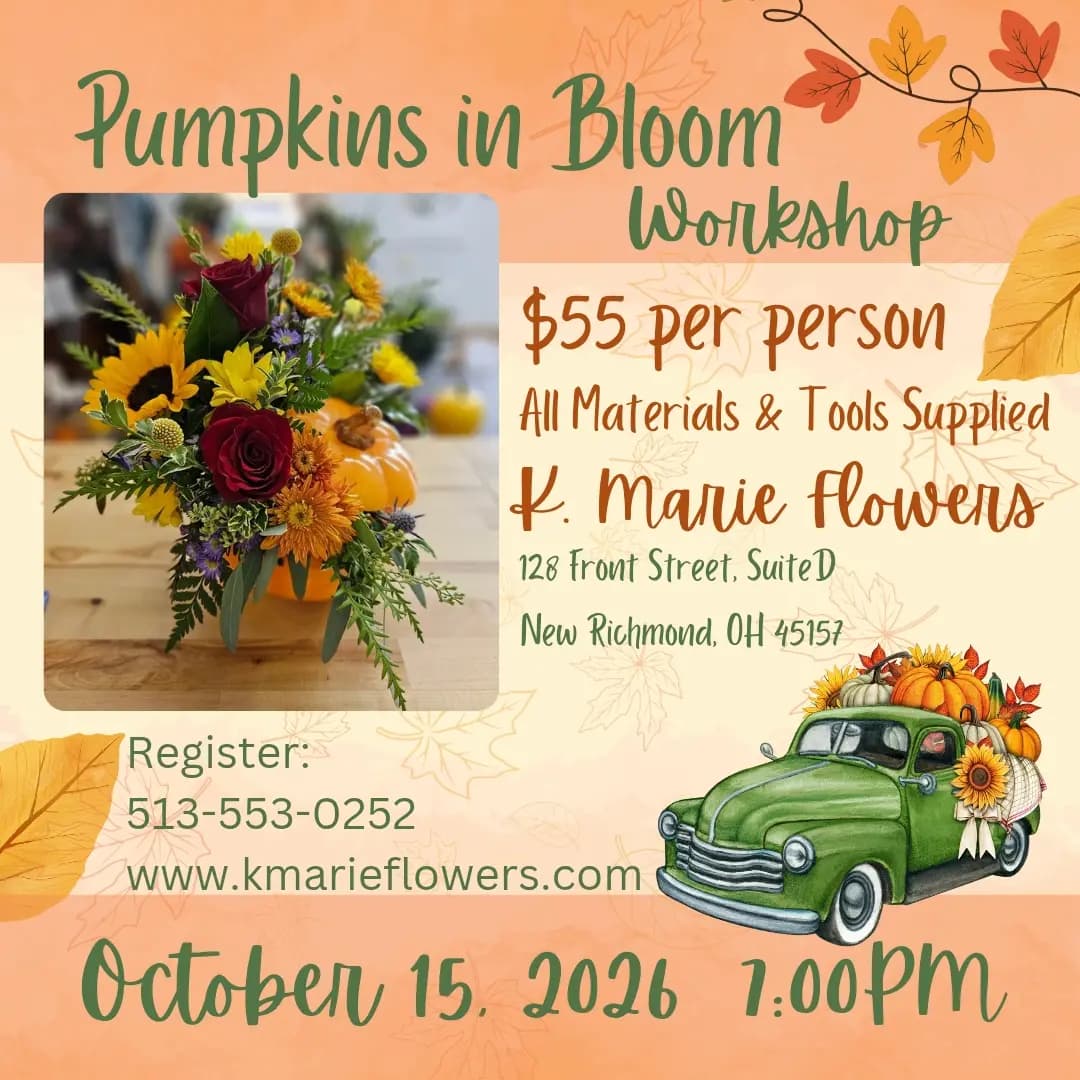 Pumpkins in Bloom Workshop