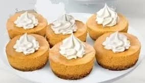 6 personal size Pumpkin Pies