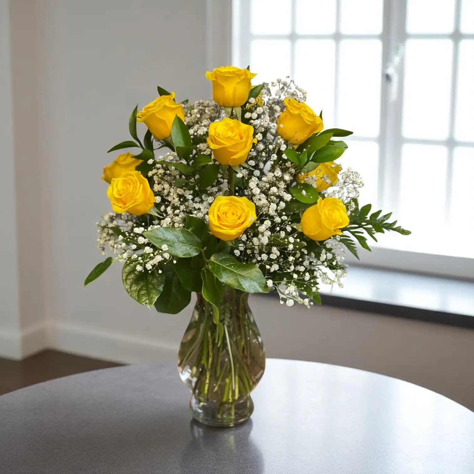Sunshine Yellow Roses