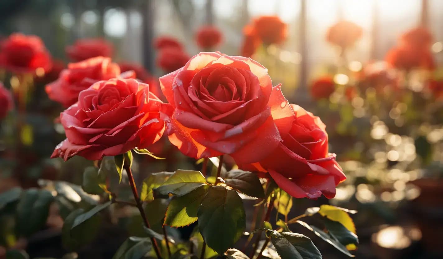 Floral image for Flower shop online store or Floral e-commerce website gallery