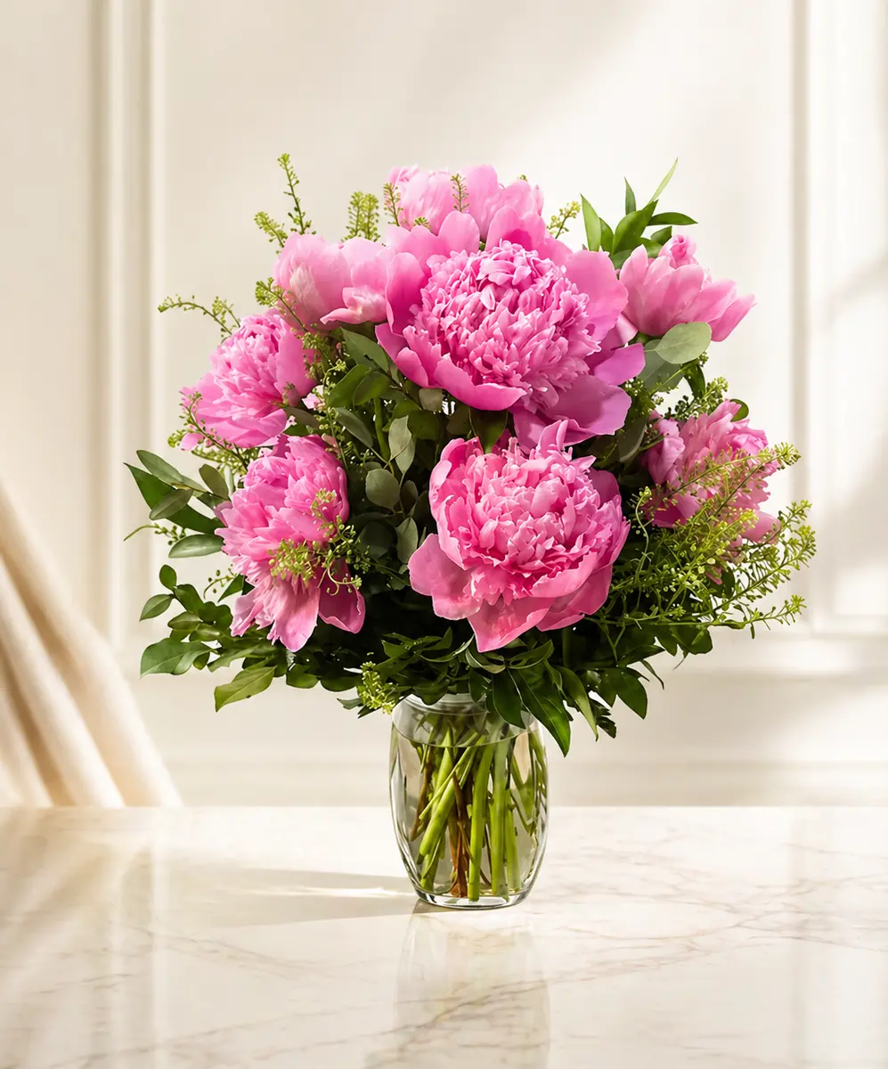 Deluxe Peony Arrangement