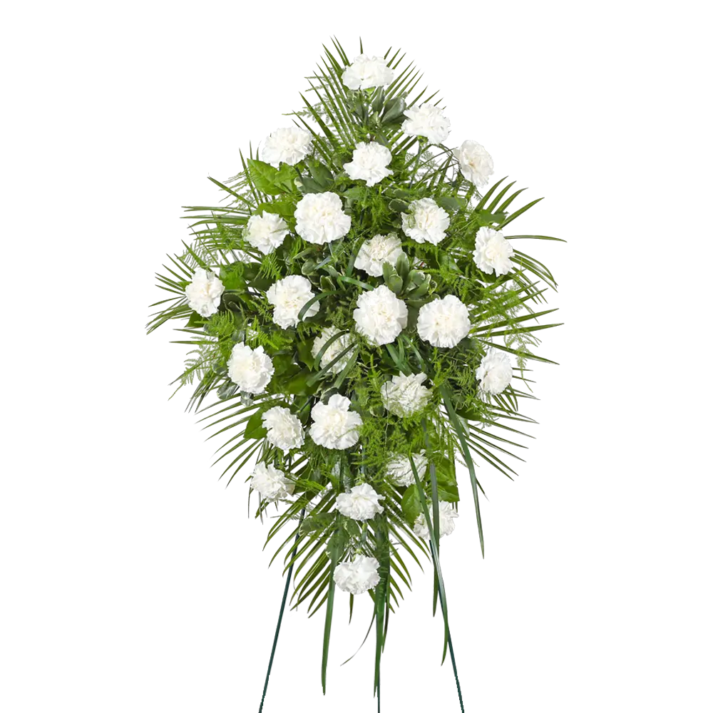 Peaceful in White Standing Spray – photo 2