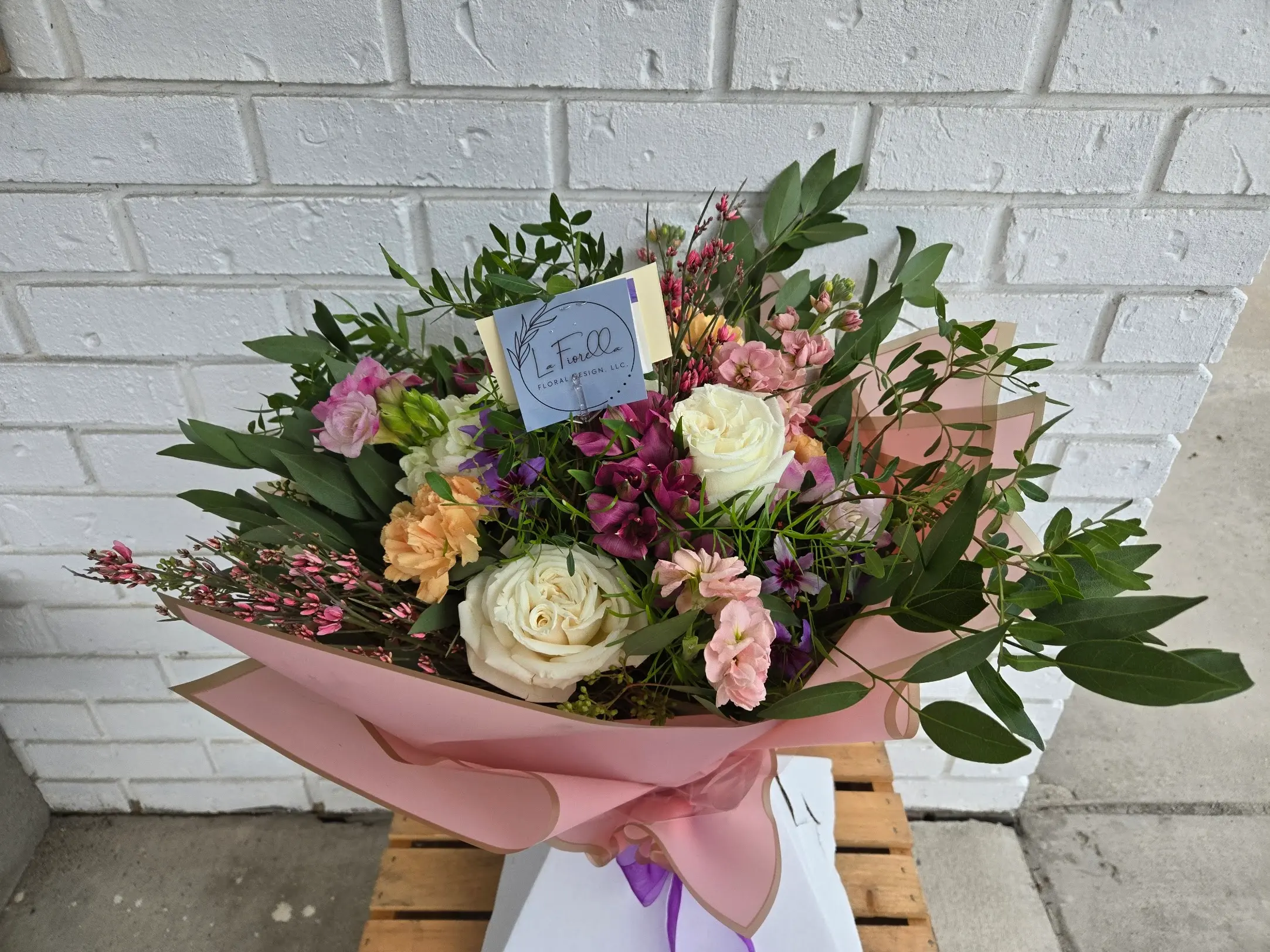 Blush Rose Bouquet – photo 2