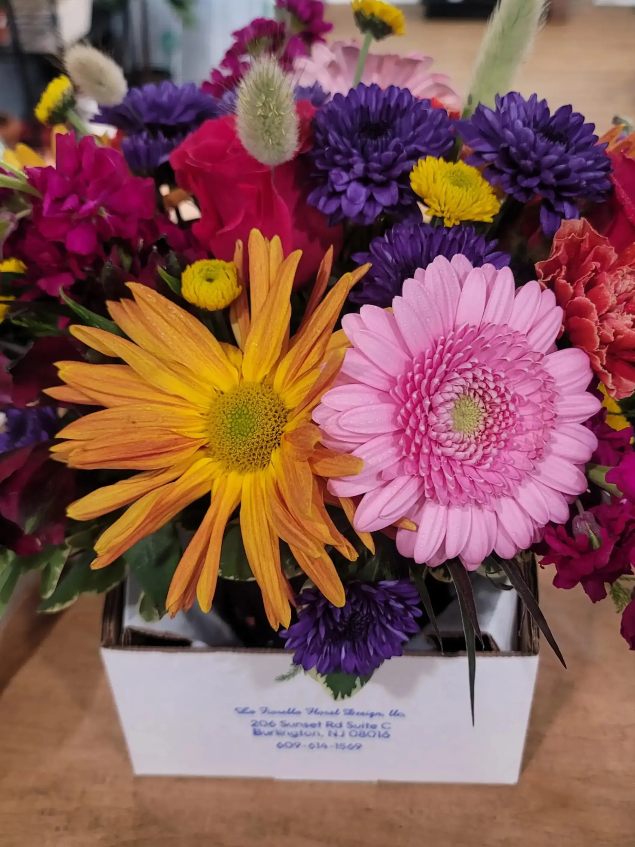 Vibrant Wildflower Wrapped Bouquet – photo 2