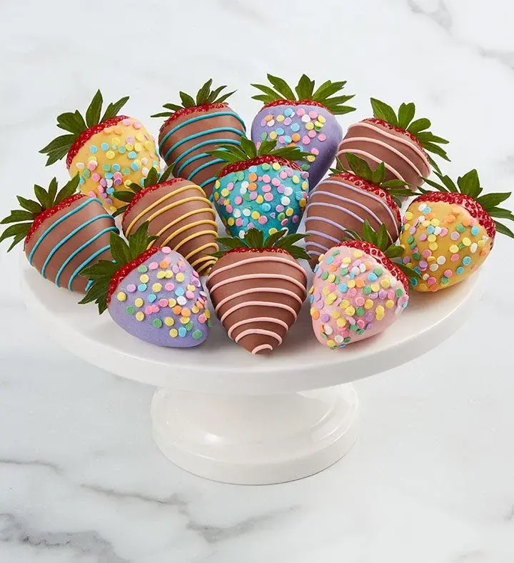Springtime Dipped Strawberries | Flagstaff Fruit Creations in