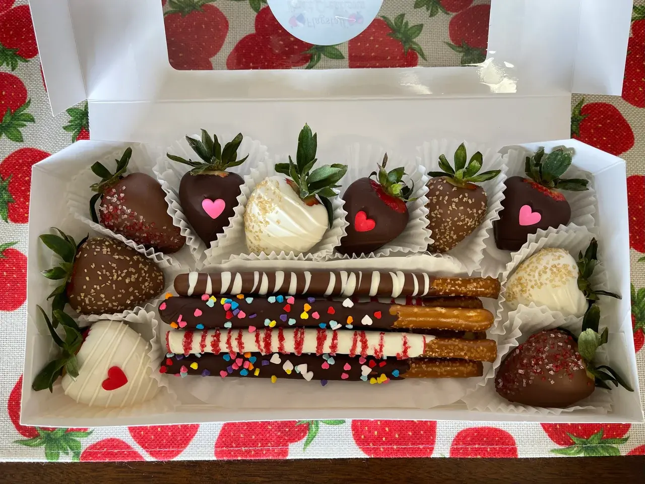 Strawberries and Pretzels