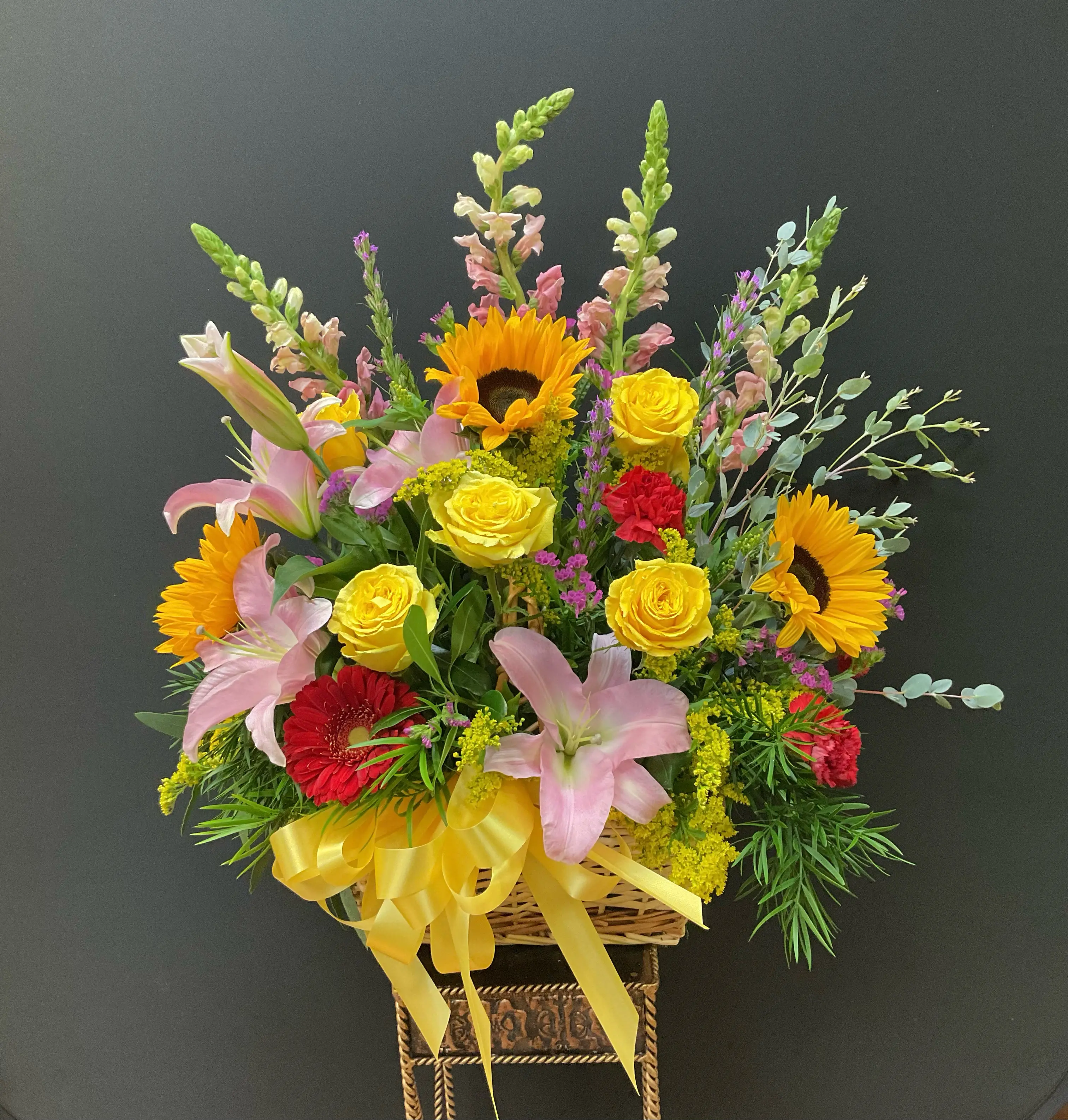 Luxury Golden Garden Basket – photo 2