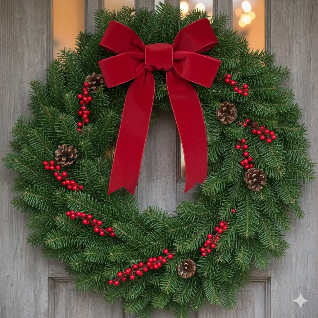 Classic Evergreen Wreath